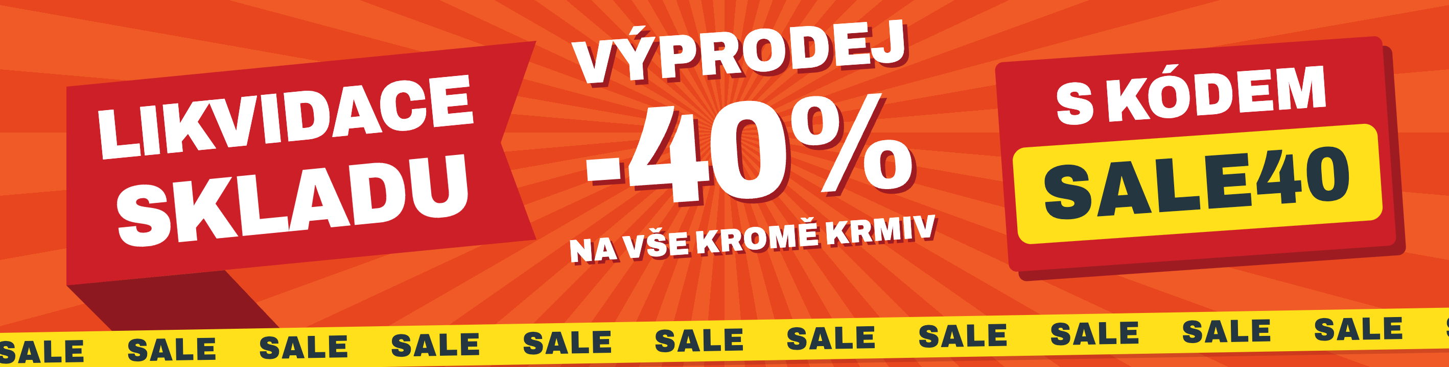 Hlavní banner – SALE40