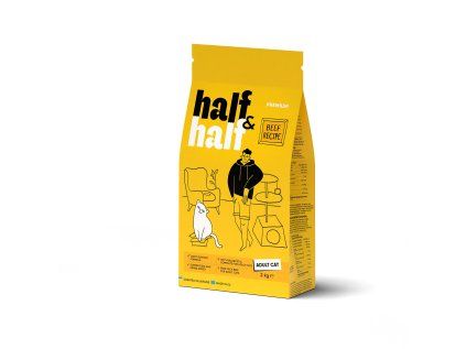 Half&Half Cat Adult hovězí 2 kg