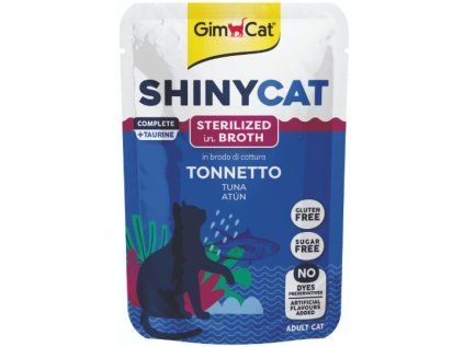 60444 shinycat kapsicka stelilized tunak 70g